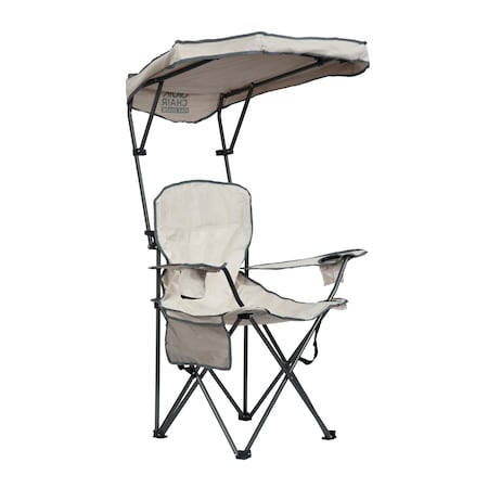 Quik Shade Max Shade Folding Chair - Khaki/Gray 167610DS